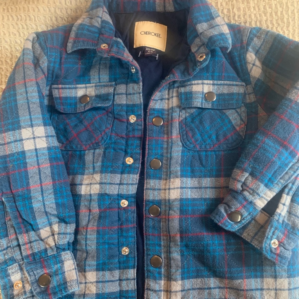 Flannel coat